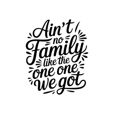 Ben sadece Tanrı 'ya güveniyorum. Beyaz Arkaplanda Vektör Tasarımı İzole Edildi