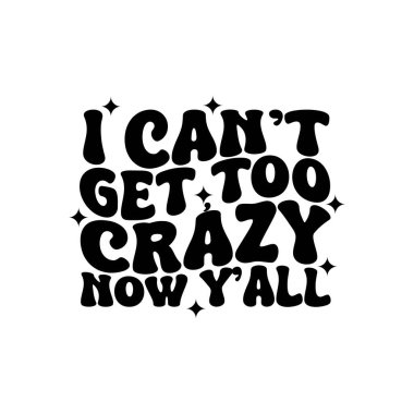 Şu anda çok çılgın olamıyorum. Beyaz Arkaplanda Vektör Tasarımı İzole Edildi