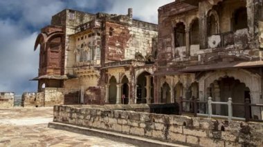 Mehrangarh Kalesi, Jodhpur, Rajasthan, Batı Hindistan.