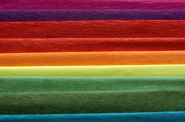 colored crepe paper abstract background