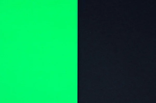 色幾何学的な黒と緑の紙のテクスチャの背景 — ストック写真