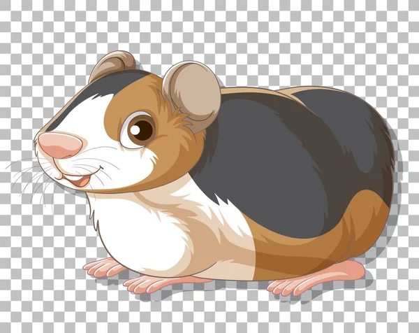 Hamster Cartoon Style Illustration — ストックベクタ