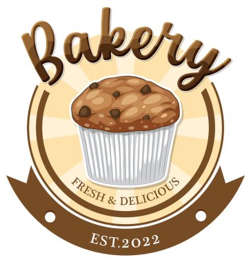 Pankart veya poster tasarımı için fırın taze ve lezzetli metin