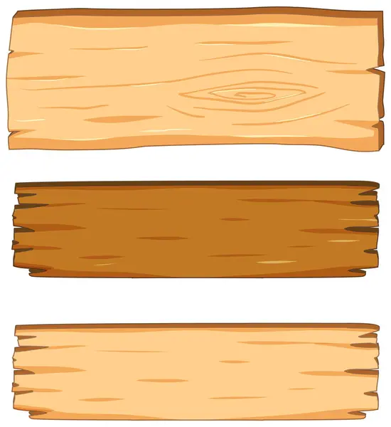 Векторная Иллюстрация Деревянной Рамы — стоковый вектор