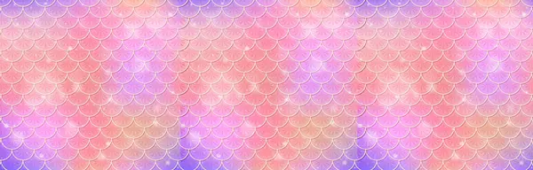 Colorful Fish Scale Pattern Gradient Effect ロイヤリティフリーのストックイラスト