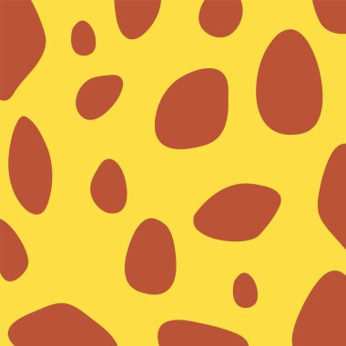 Kahverengi noktalı sarı arkaplan