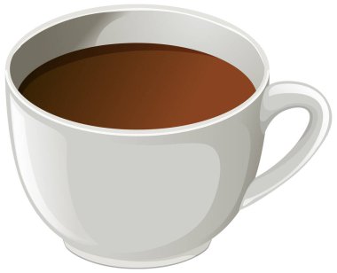 Meksika sıcak çikolatasıyla dolu bir fincan.