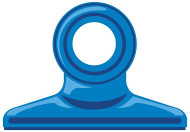 Belgeleri etkin bir şekilde düzenlemek için mavi bir klip