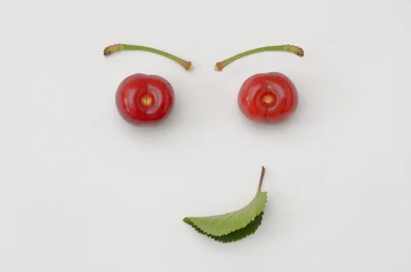 Abstract Healthy Cherry Smile Royalty Free Stock Photos
