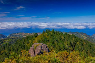 Miradouro do Pico Redondo, Madeira, Portekiz. Yüksek kalite fotoğraf