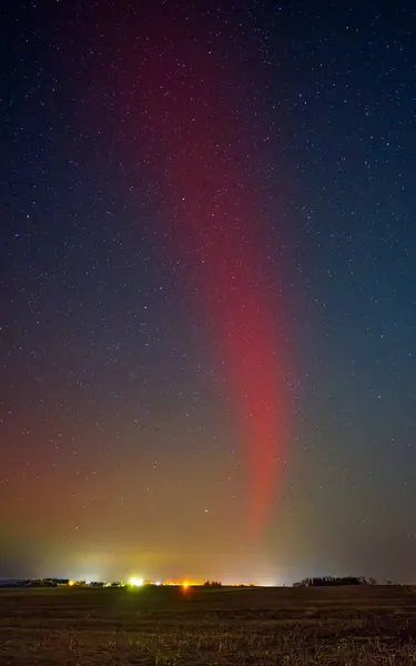 stock image SAR arc - a phenomenon known as Stable Auroral Red arc. High quality photo