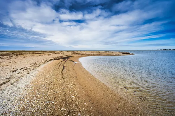 Playa Guijarros Faro Sorve Saaremma Estonia Foto Alta Calidad Fotos de stock libres de derechos