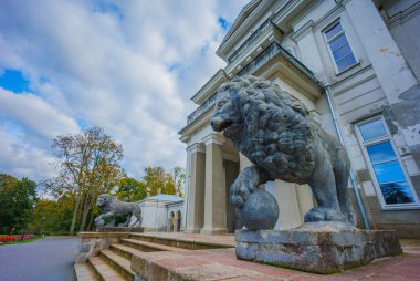 Litvanya 'nın Birzai kentindeki Astravas Malikanesi.