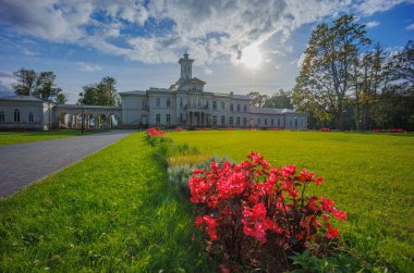 Litvanya 'nın Birzai kentindeki Astravas Malikanesi.