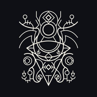 Geometri Kanatları Ay Gözü giysi, ürün veya diğer şeyler için