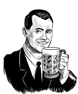 El çizimi siyah ve beyaz geçmişe dönük çizim