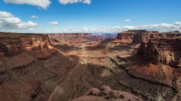 Zeitraffer Des Canyonlands Nationalparks Moab Utah Usa — Stockvideo