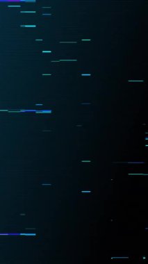 CYBER suç ekranı arızalı. Döngülü hackleme animasyonu. Arıza efektli CYBER CRIME mesajı. Sanal suç kavramı.