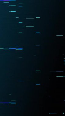 Ekranda arıza var. Döngülü hackleme animasyonu. Arıza efektli bir mesaj istiyorum. Sanal suç kavramı.