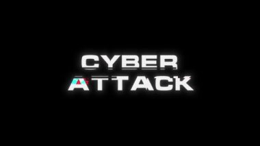 CYBER Hücum Arızası Pankartı. Arıza Efekti CYBER Saldırısı.