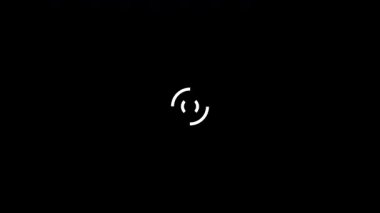 Döngü Tamponlama Efekti Geleceksel İlerleme Canlandırması.