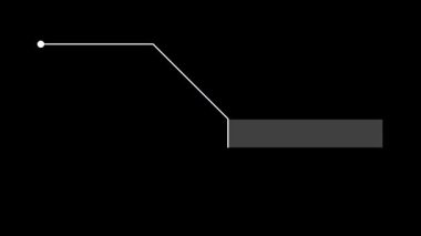 Bilim-Kurgu Projeleri için Dinamik Çağrı HUD animasyonu. Alfa.