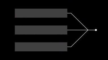 Bilim-Kurgu Projeleri için Dinamik Çağrı HUD animasyonu. Alfa.