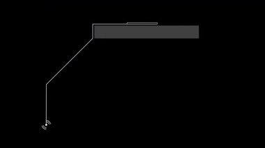 Fütürist Tasarımla HUD animasyonunu ara. Alfa.