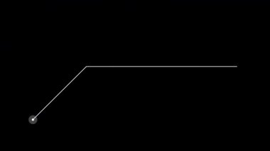 Bilim-Kurgu Projeleri için Dinamik Çağrı HUD animasyonu. Alfa.