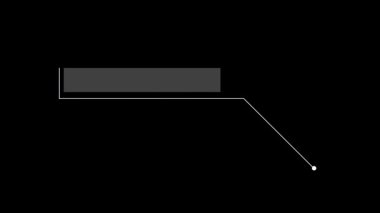Fütürist Tasarımla HUD animasyonunu ara. Alfa.
