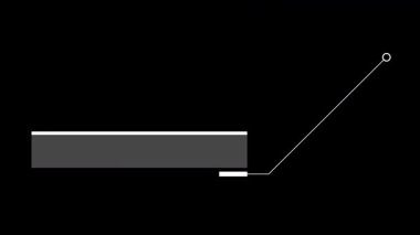 Glitch Modern Callout HUD elementi Dijital Arayüzle. Alfa.