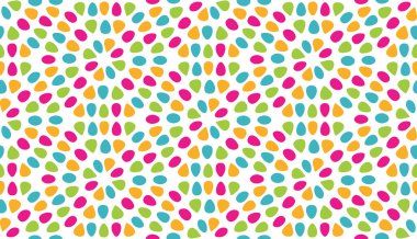 Renkli, pürüzsüz desen. Vektör yineleniyor