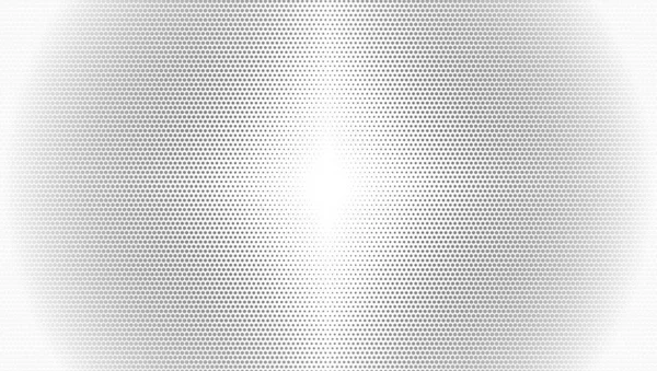 Zentrierter Halbtoneffekt Farbverlauf Von Grauen Weißen Farben Abstrakter Punktierter Hintergrund — Stockvektor