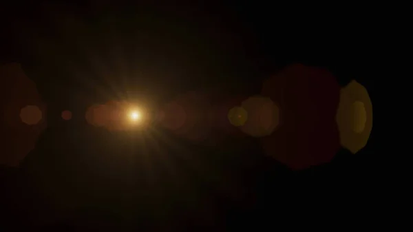 Интенсивно Ярко Оранжевая Область Многочисленными Световыми Лучами Фокусной Точки Различные — стоковое фото