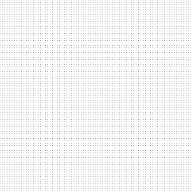 Yakın mesafeli siyah noktalardan gelen teknolojik geometrik kusursuz desen. Hareket tasarımı ve 3D grafikler için pürüzlük, matlık ve tümsek haritası şablonu.