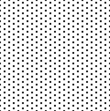 Beyaz arkaplanda küçük bir kare düzenlenmiş. Kusursuz desen. Geometrik ızgara. Tasarım ve 3B grafikler için pürüzlük, matlık ve tümsek haritası şablonu.