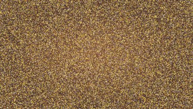 Altın Parıltılı Doku Arkaplanı. Parlak altın parıltılı doku. Renkli noktalar. Vektör illüstrasyonu