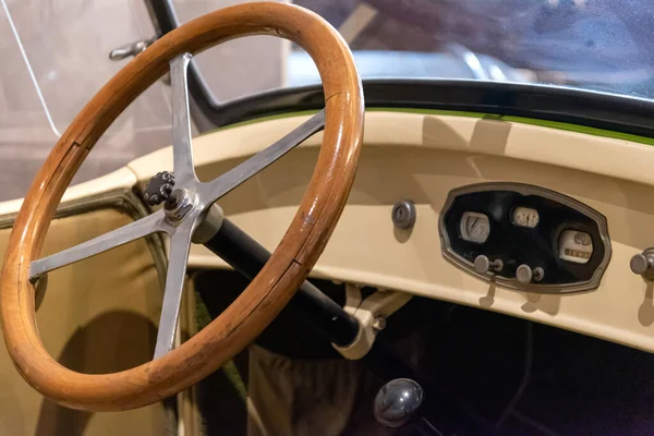 Retro Cabina Auto Vintage Sfondo — Foto Stock