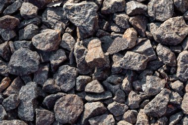 abstract background pattern many small stones close up