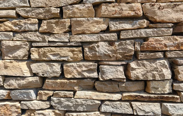 Pattern Antique Stone Wall Background Detailed — Stock Photo, Image
