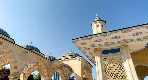 Mosquée Islamique Grozny Tchétchénie Russie Sans Personnes — Photo