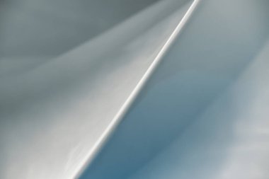 geometrik şekillerin eğri çizgilerinden mavi ve gri soyut arkaplan minimalist tasarım deseni