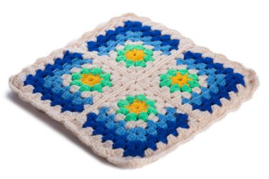 Örgü yün giysiler, el yapımı. Yakın plan.