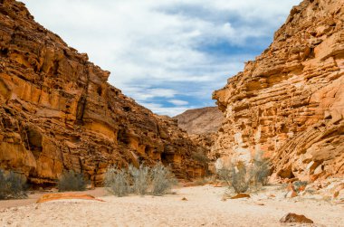 Mısır'daki çölde renkli Kanyon