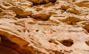 taş Rock'da turuncu renkli Kanyon closeup dokusuna