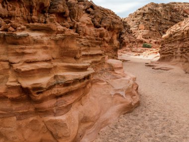 Mısır'daki çölde renkli Kanyon