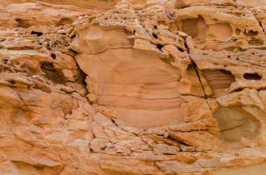 taş Rock'da turuncu renkli Kanyon closeup dokusuna
