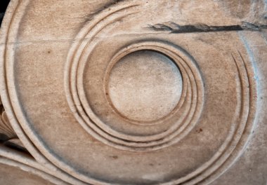 Antik Yunan heykelinin bir parçası.