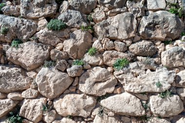 abstract pattern old vintage wall natural stone close up