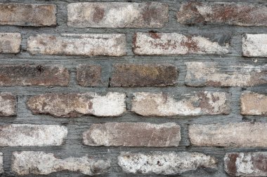 kalıp eski tuğla duvar arkaplanı kapat